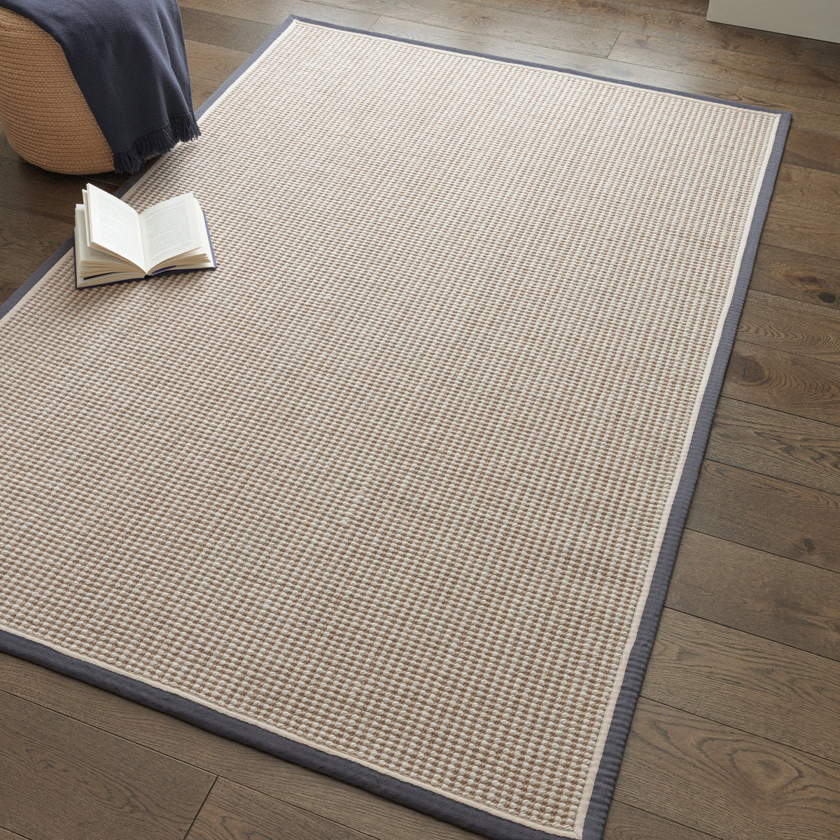 Vloerkleed Rugestiq Korra lus leigrijs crème – foto 2