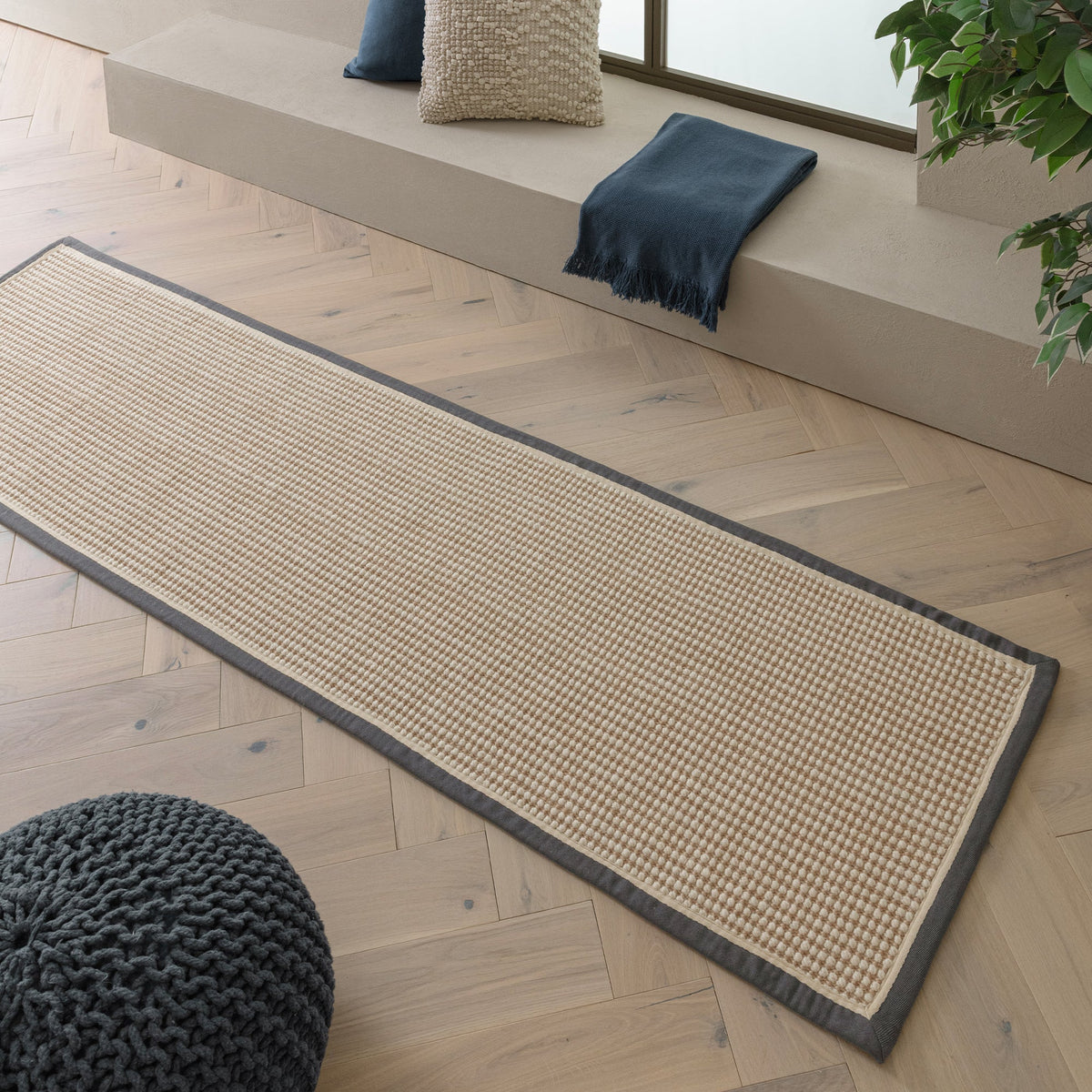 Vloerkleed Rugestiq Korra lus leigrijs crème – foto 10