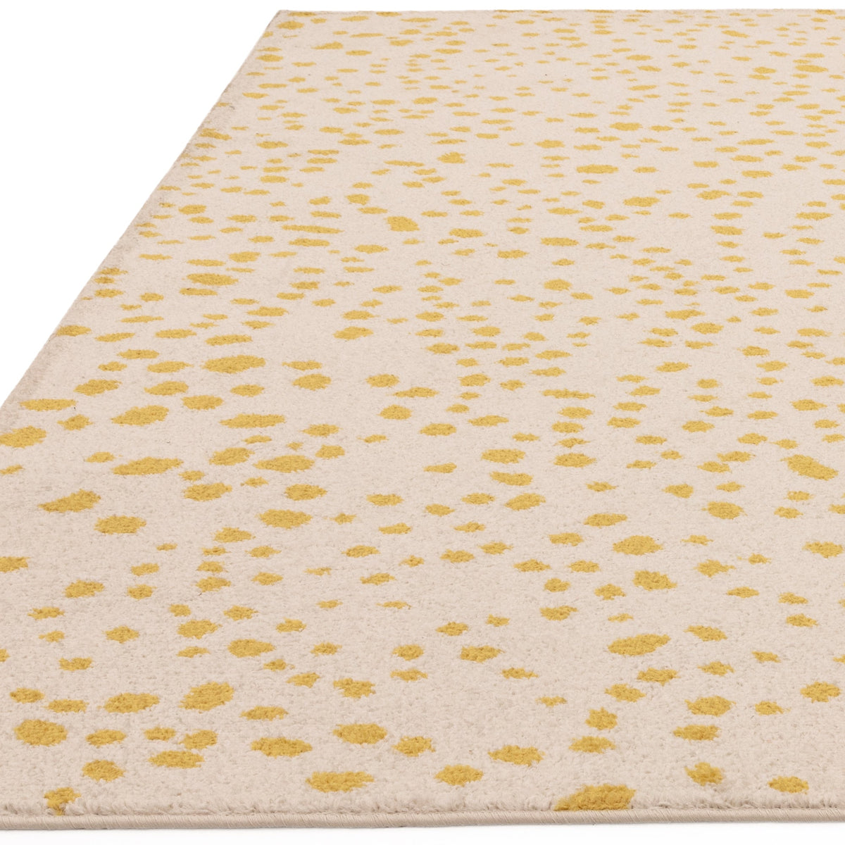 Vloerkleed Rugestiq Muse MU12 geel stippen – foto 2