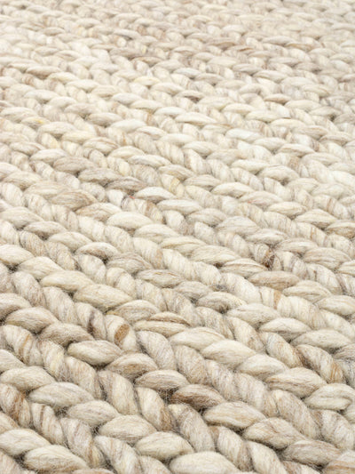 Vloerkleed Momo Rugs Kabel Warm Beige