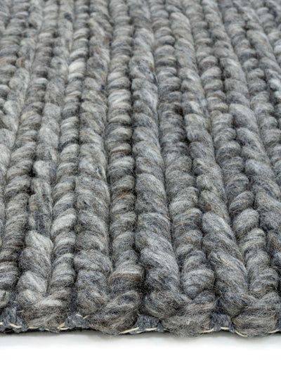 Vloerkleed Momo Rugs Kabel Dark Grey