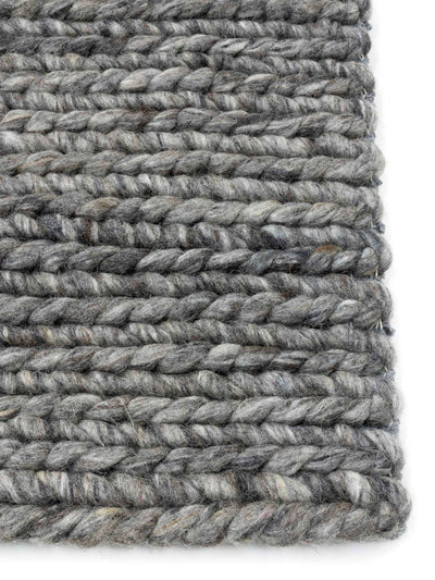 Vloerkleed Momo Rugs Kabel Dark Grey