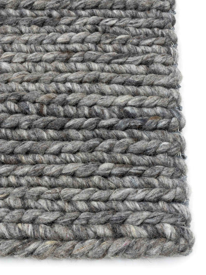 Vloerkleed Momo Rugs Kabel Dark Grey