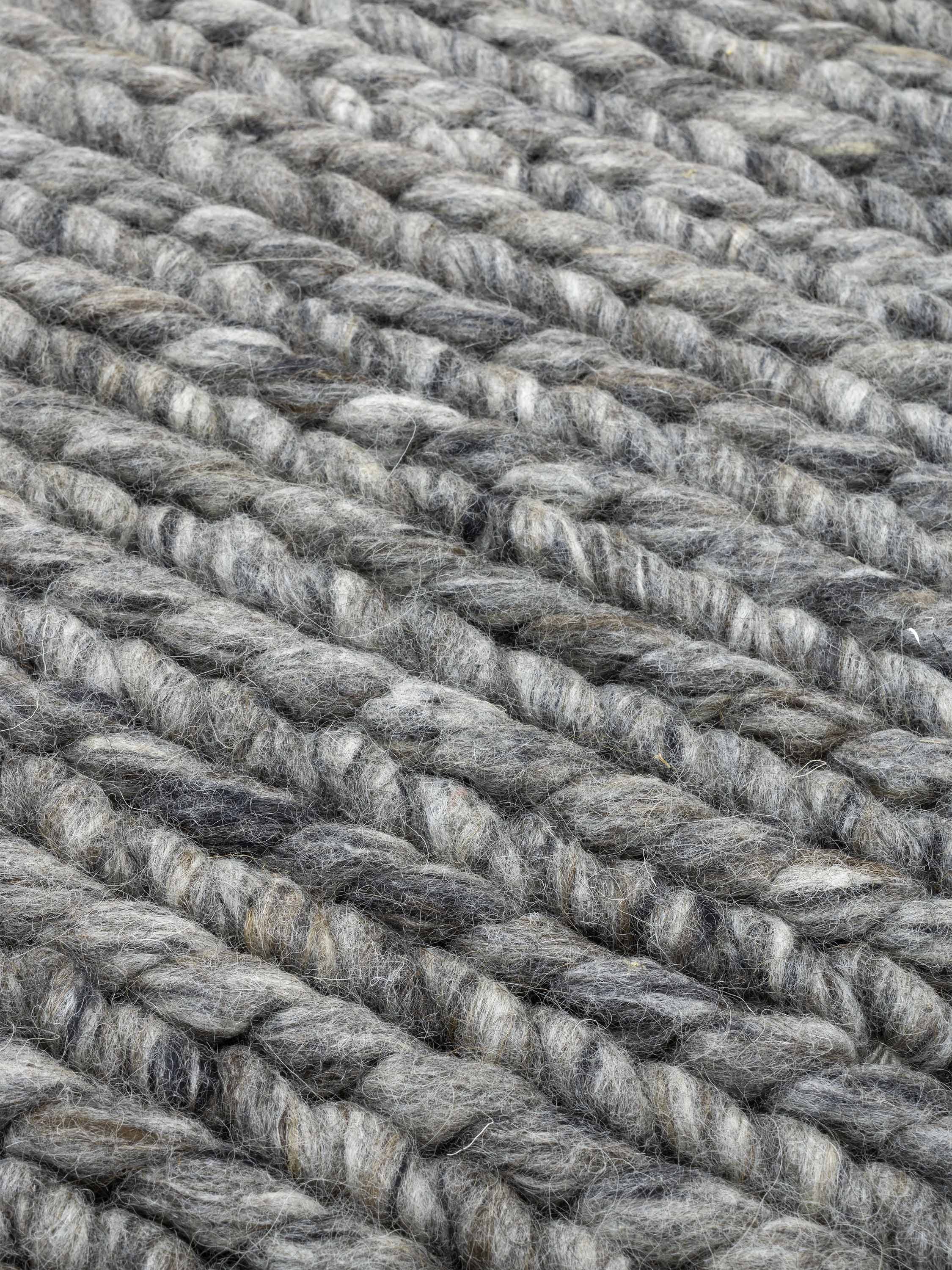 Vloerkleed Momo Rugs Kabel Dark Grey