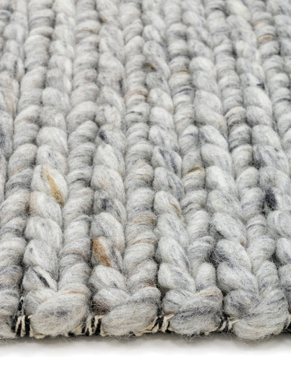 Vloerkleed Momo Rugs Kabel Grey