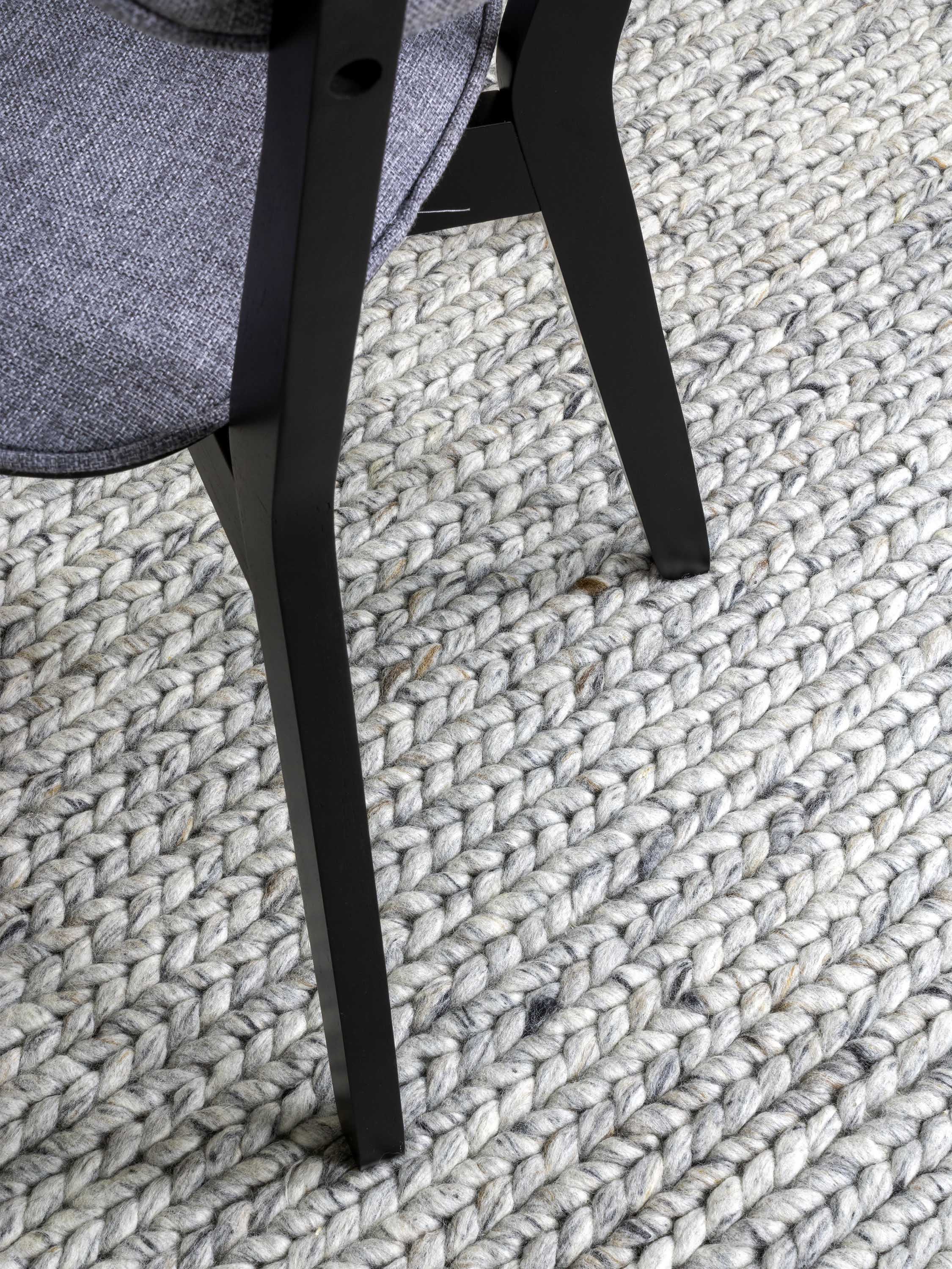 Vloerkleed Momo Rugs Kabel Grey