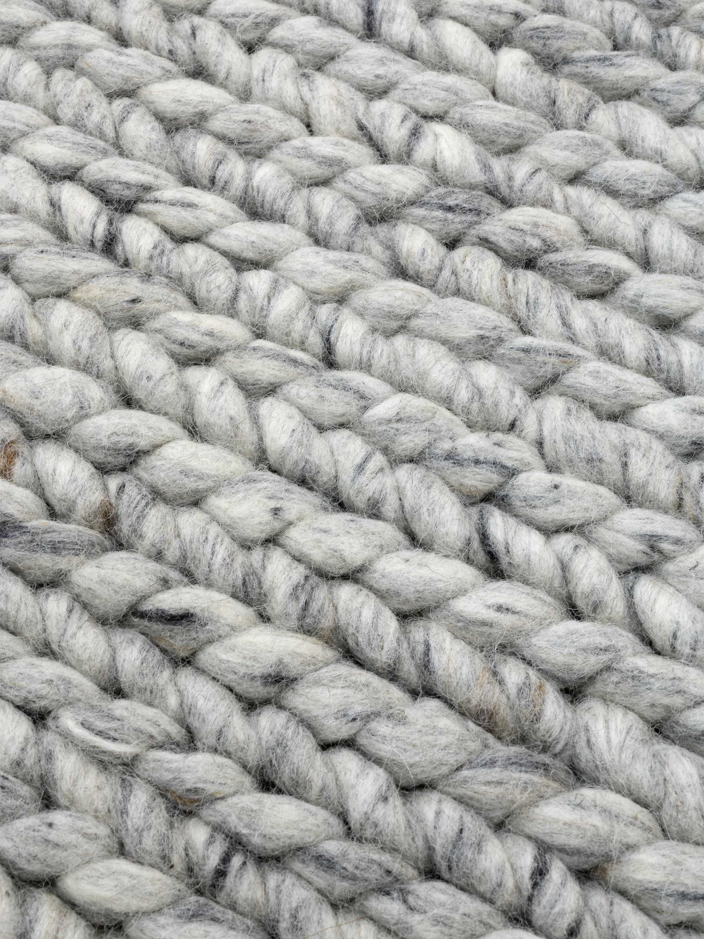 Vloerkleed Momo Rugs Kabel Grey