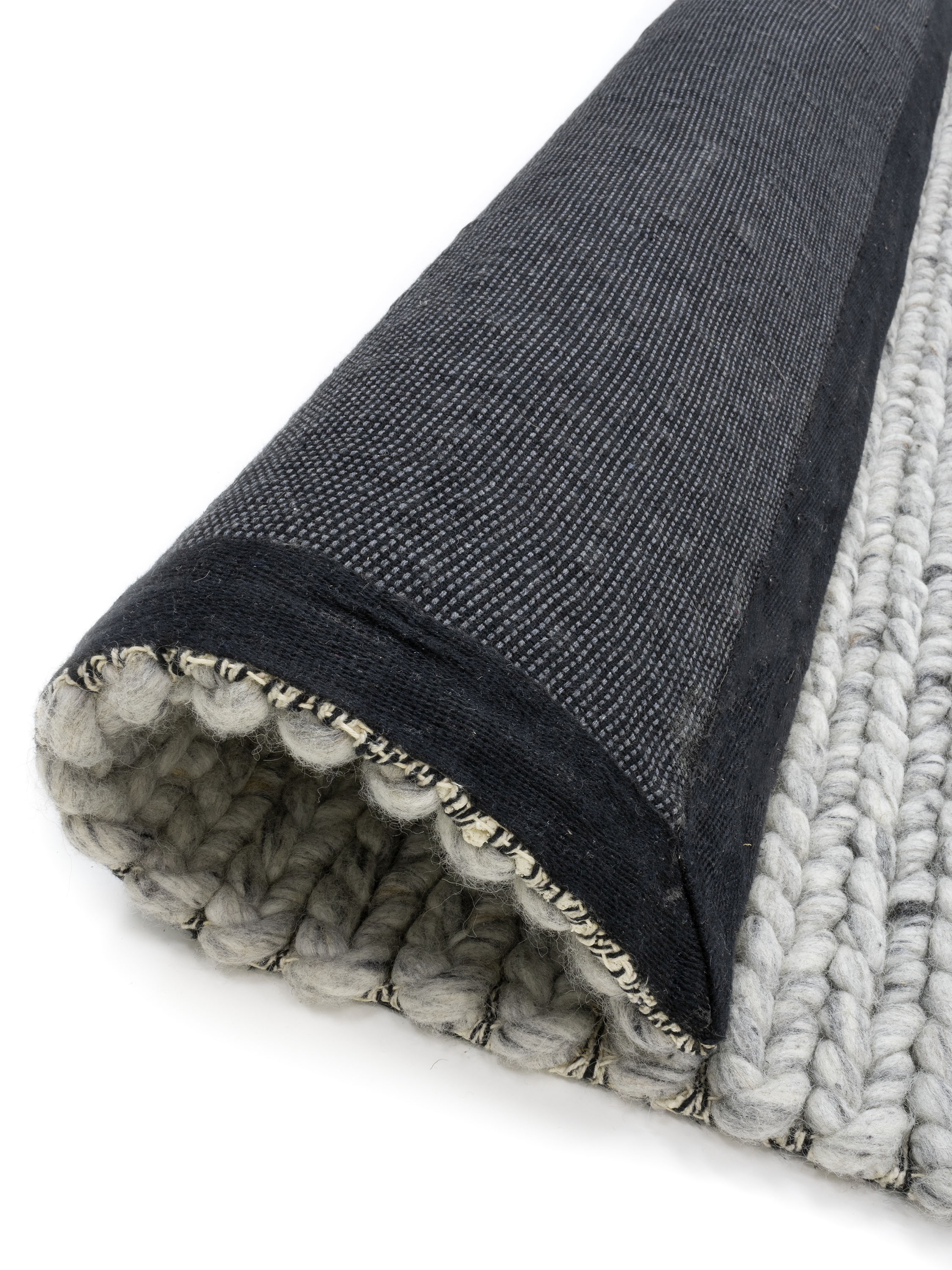 Vloerkleed Momo Rugs Kabel Grey
