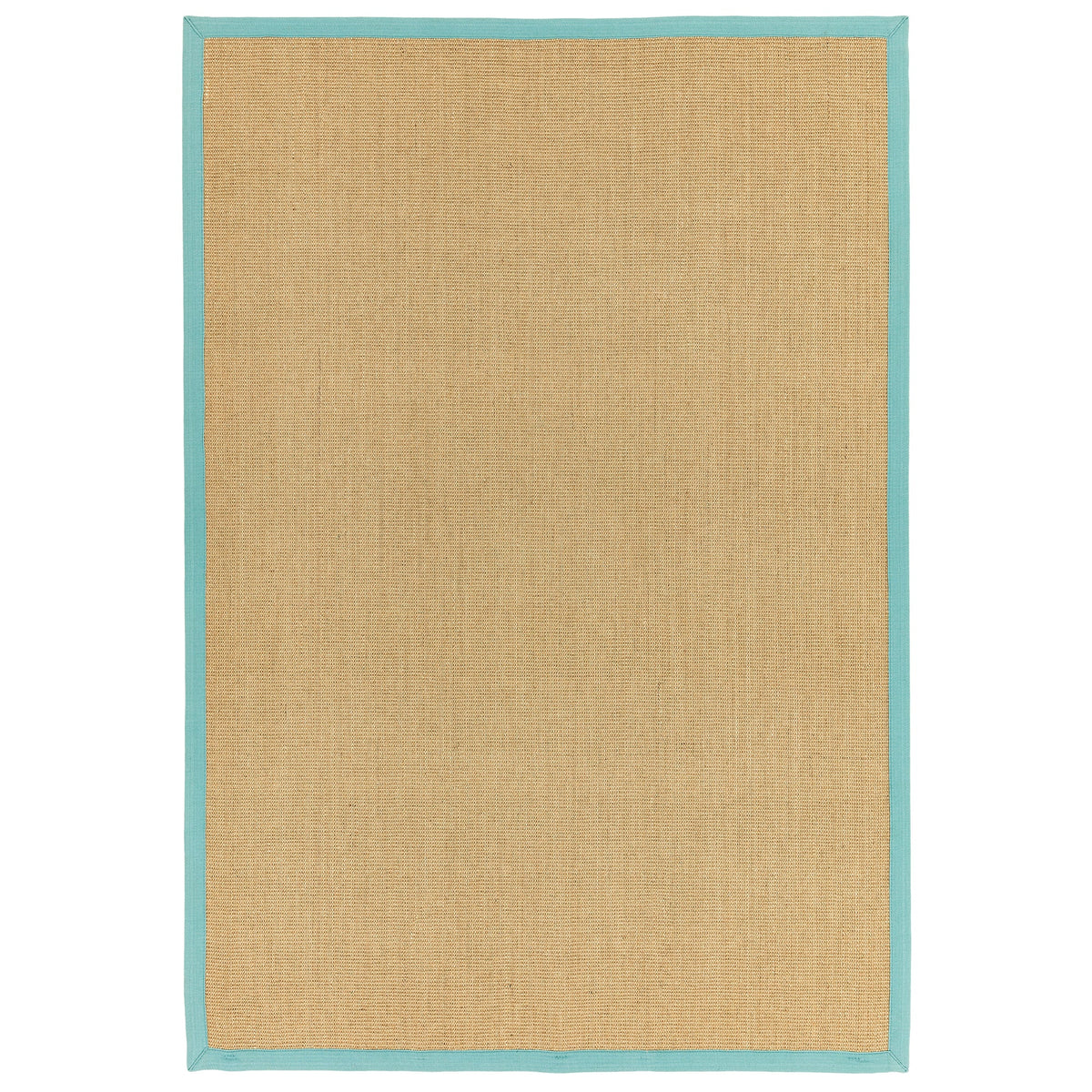 Laagpolig vloerkleed Easy Living Sisal Linen Aqua – leveranciersfoto