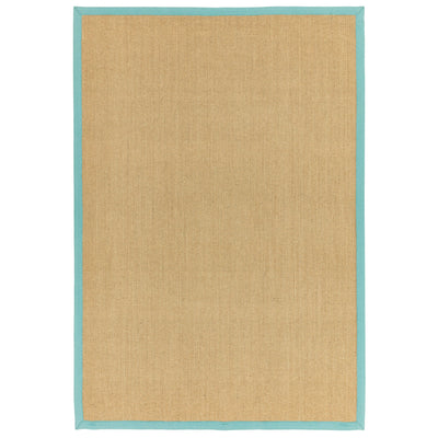 Laagpolig vloerkleed Easy Living Sisal Linen Aqua – leveranciersfoto