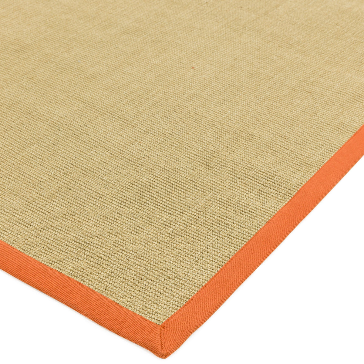 Laagpolig vloerkleed Easy Living Sisal Linen Orange – leveranciersfoto