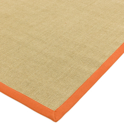 Laagpolig vloerkleed Easy Living Sisal Linen Orange – leveranciersfoto