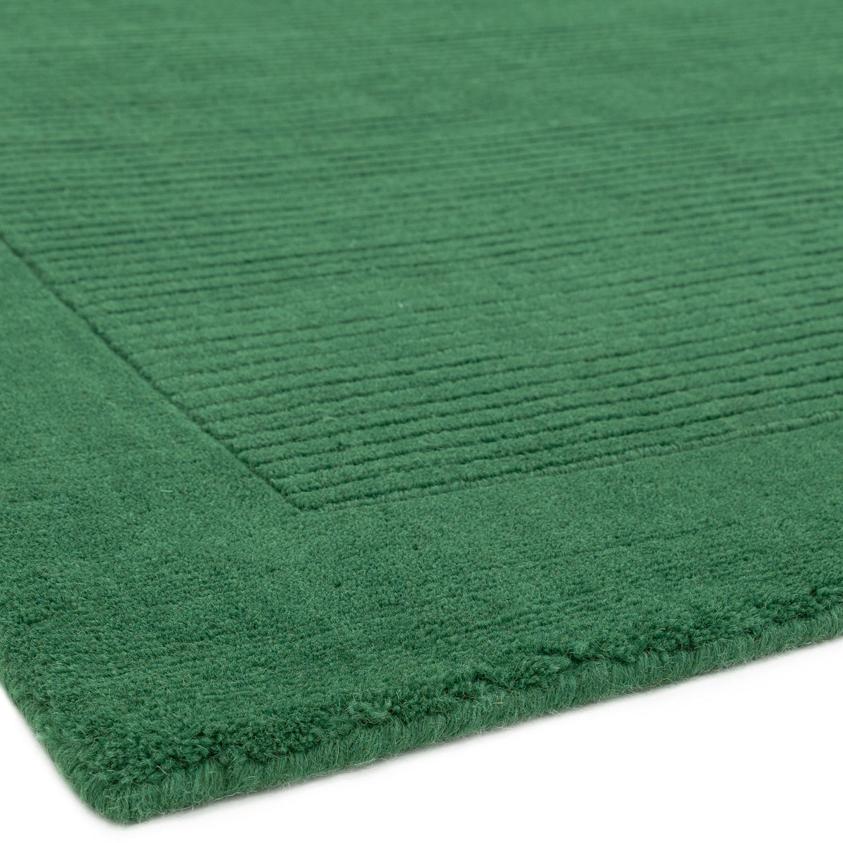 Laagpolig vloerkleed Easy Living York Runner Forest Green – leveranciersfoto