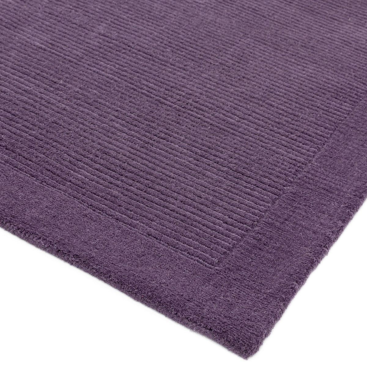 Laagpolig vloerkleed Easy Living York Runner Purple – leveranciersfoto