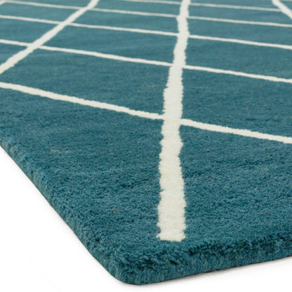 Vloerkleed Albany Diamond Teal