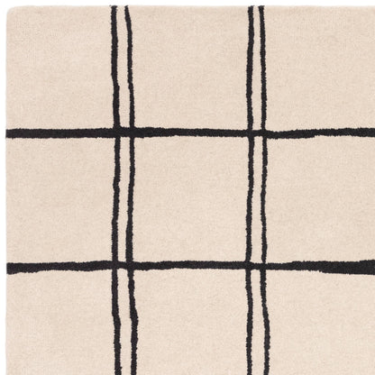 Vloerkleed Albany Grid Monochrome
