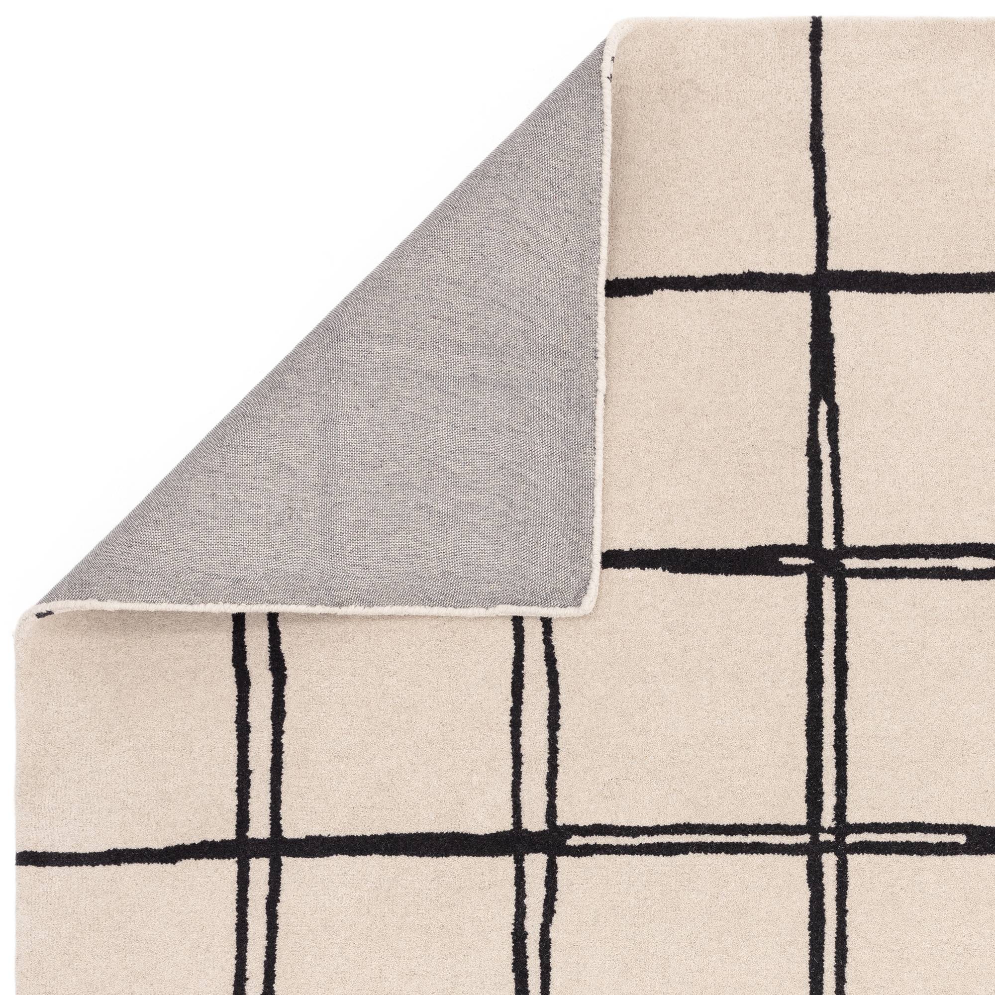 Vloerkleed Albany Grid Monochrome