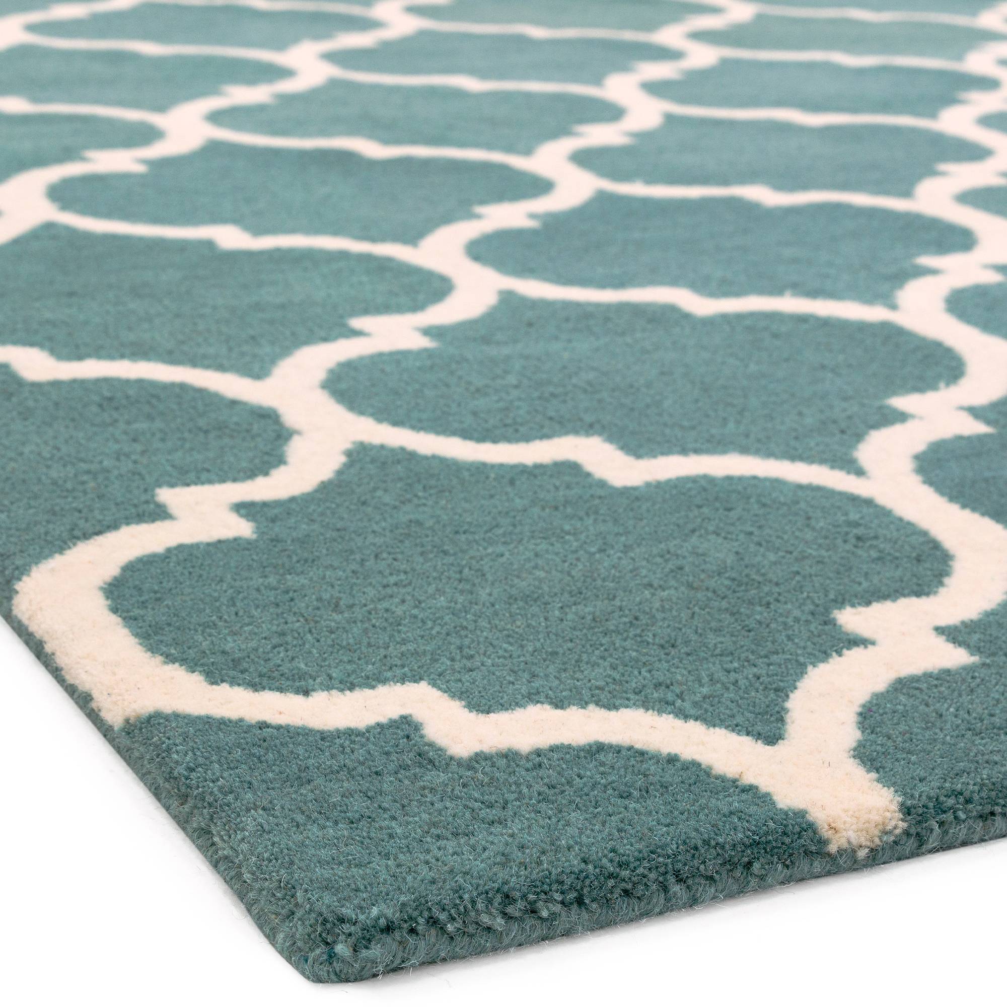 Vloerkleed Albany Ogee Duck Egg