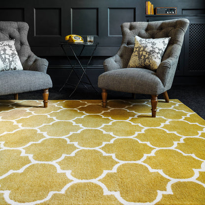 Vloerkleed Albany Ogee Ochre