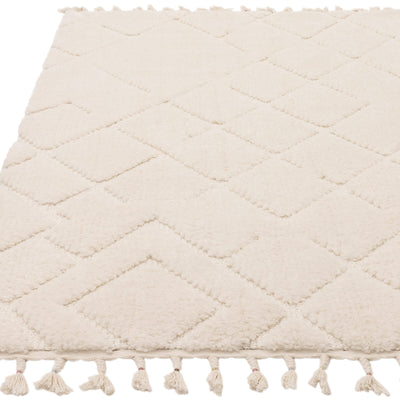 Hoogpolig vloerkleed Rugestiq Ariana ar04 Vanilla – leveranciersfoto