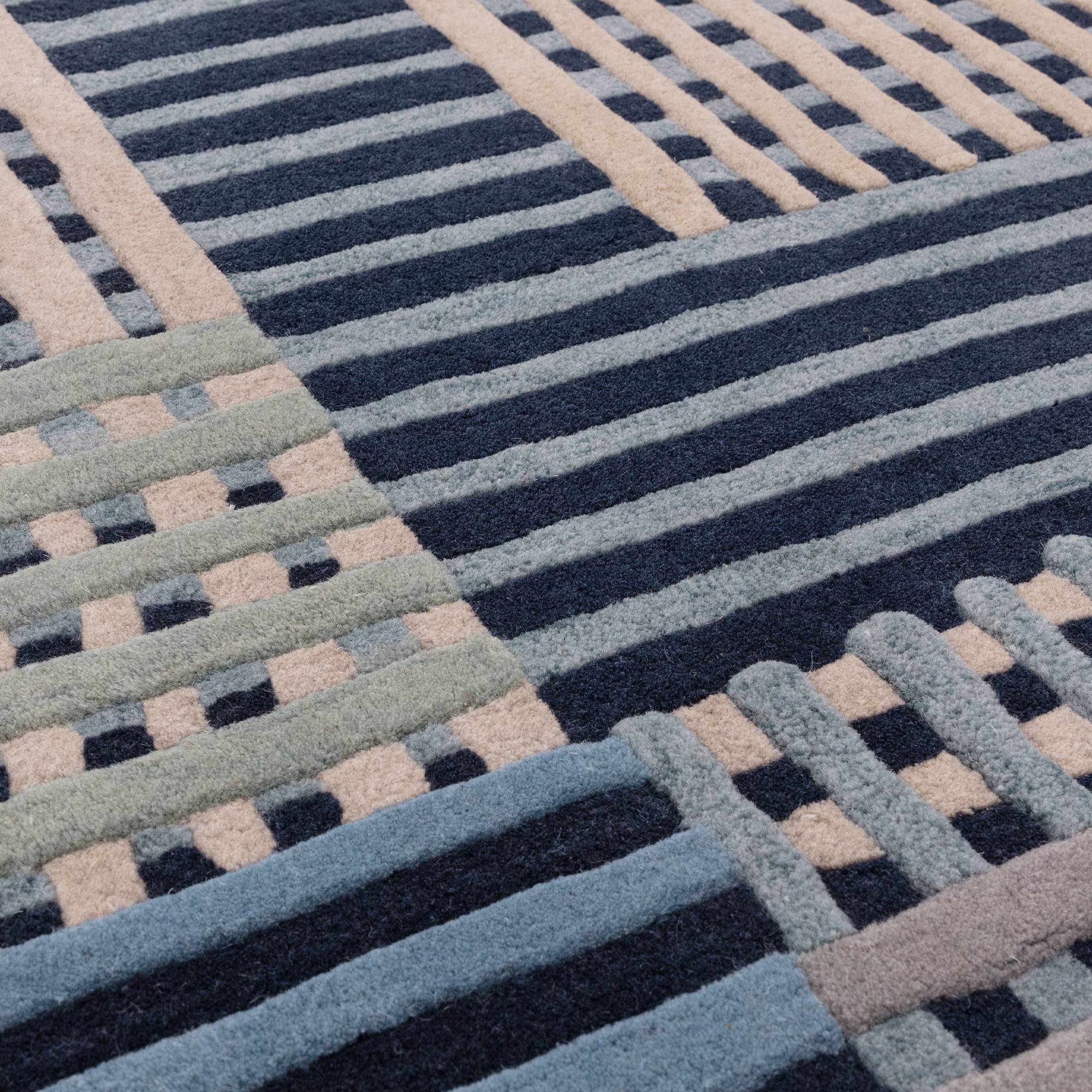 Vloerkleed Aspect Blue Multi