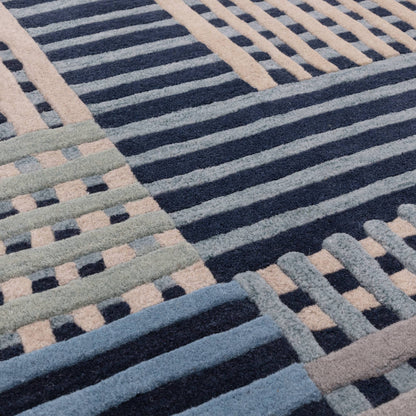 Vloerkleed Aspect Blue Multi