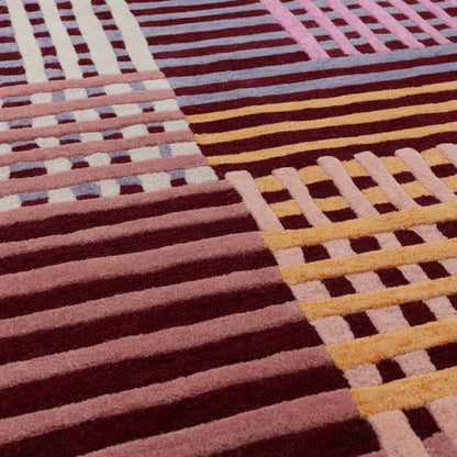 Vloerkleed Aspect Red Multi