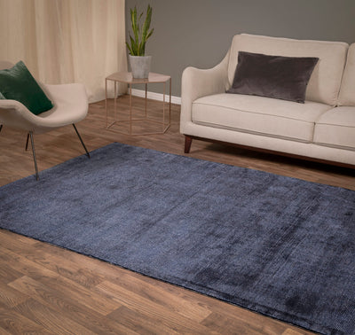 Vloerkleed Rugestiq Aston donkerblauw – foto 2
