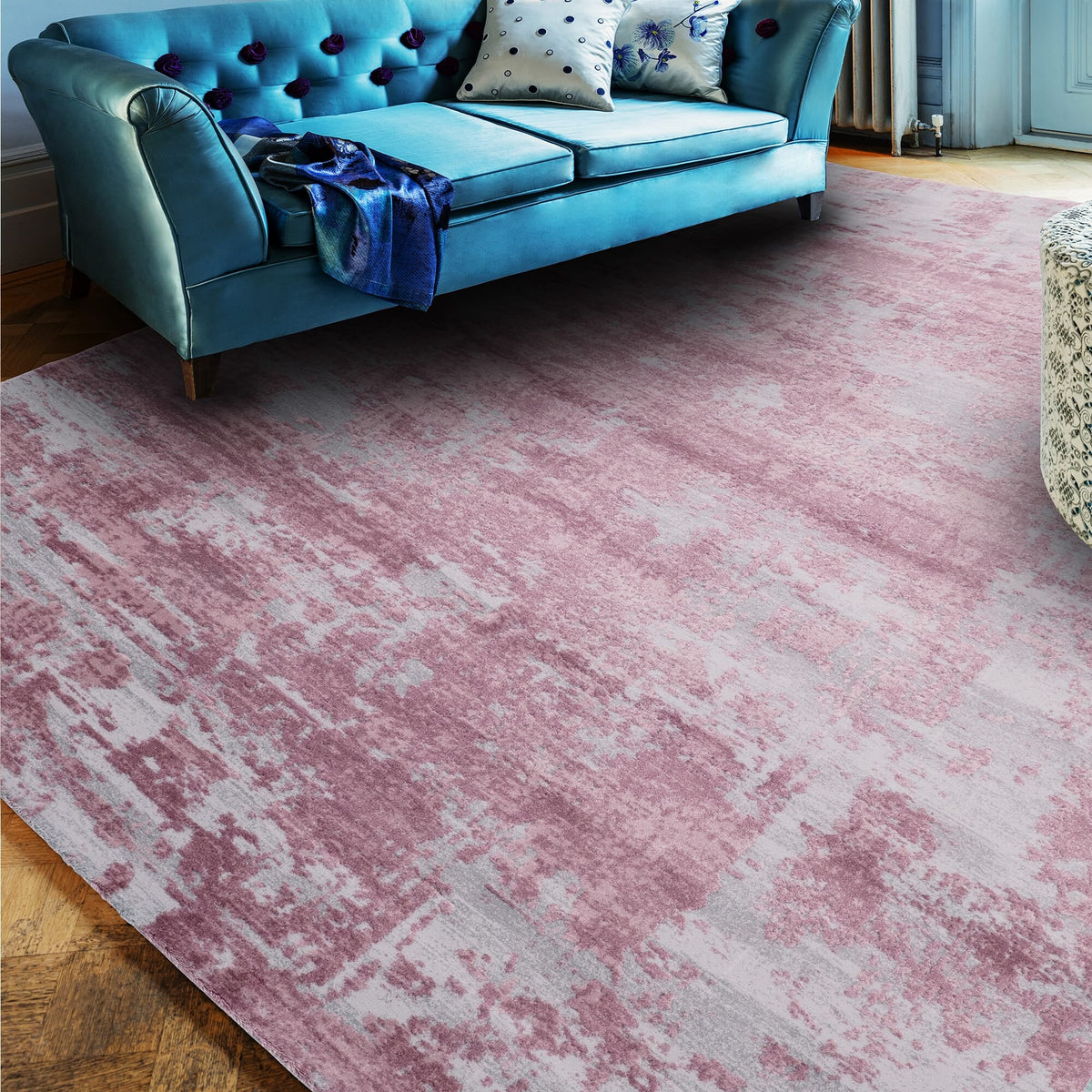 Laagpolig vloerkleed Easy Living Astral Rug as05 Heather – leveranciersfoto
