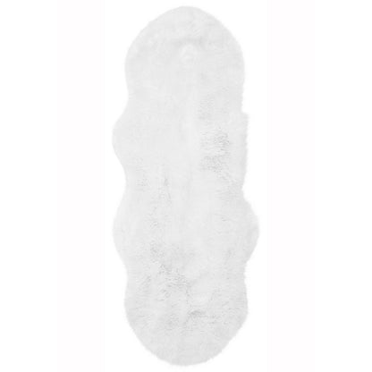 Vloerkleed Luxury Faux Sheepskin White