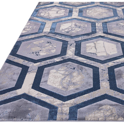 Vloerkleed Aurora Hexagon AU19