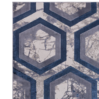 Vloerkleed Aurora Hexagon AU19