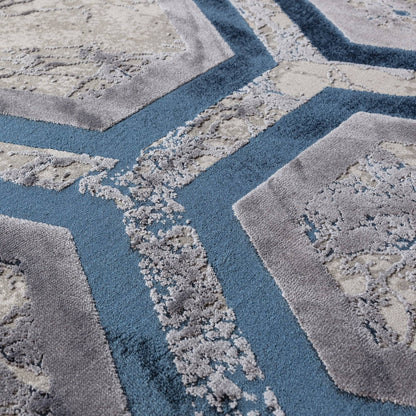 Vloerkleed Aurora Hexagon AU19