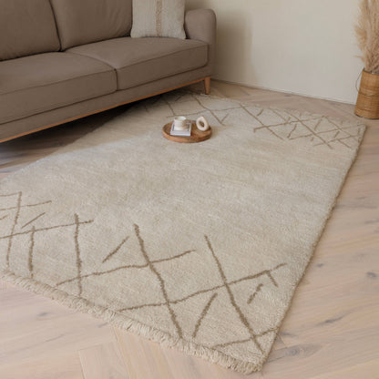 Vloerkleed Azera Berber Crosshatch