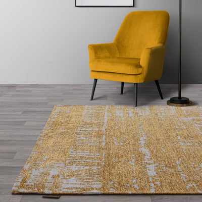 Vloerkleed Rugestiq Beau goud – foto 2