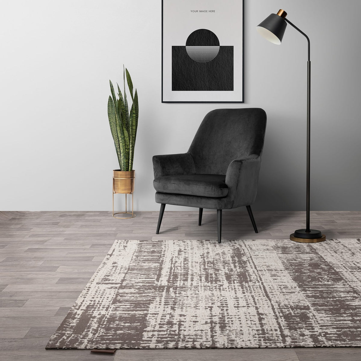 Vloerkleed Rugestiq Beau wit – foto 2