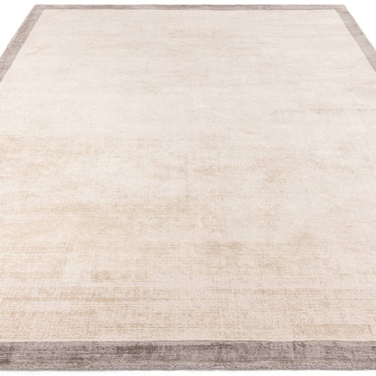 Vloerkleed Blade Border Putty/Silver 07