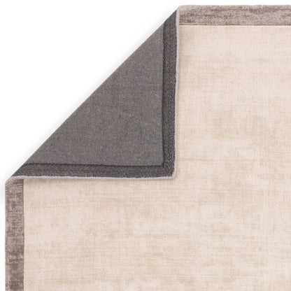 Vloerkleed Blade Border Putty/Silver 07