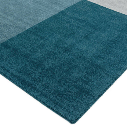Vloerkleed Blox Teal