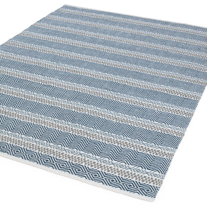 Vloerkleed Boardwalk Blue Multi