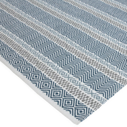 Vloerkleed Boardwalk Blue Multi