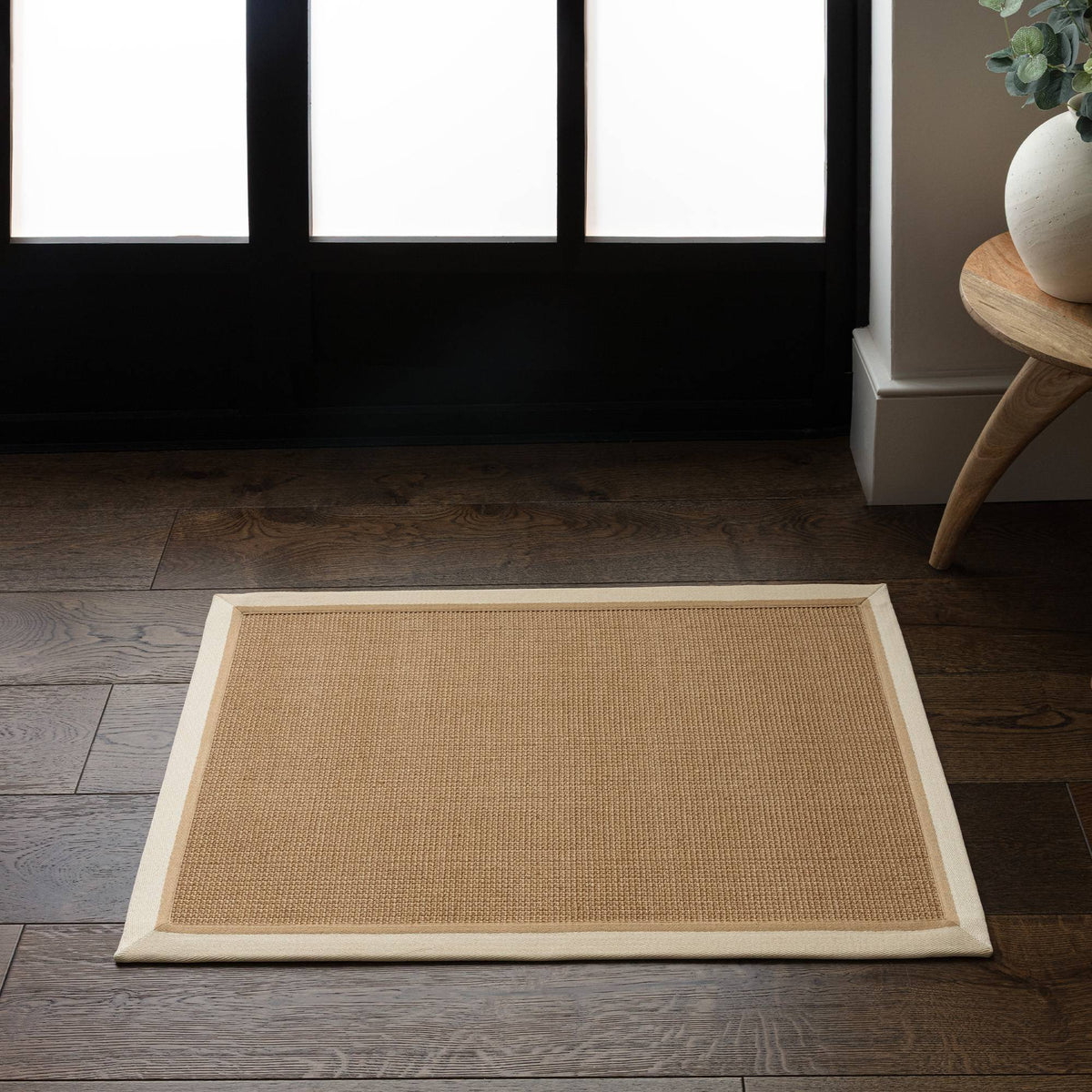 Vloerkleed Rugestiq Bordo bouclé crème linnen – foto 12