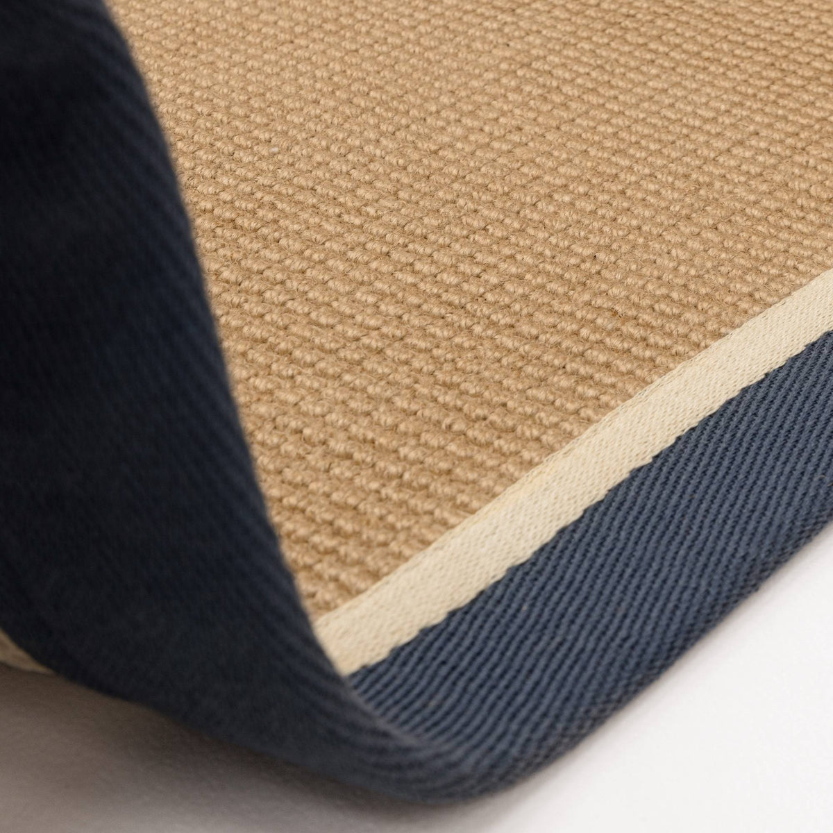 Vloerkleed Rugestiq Bordo bouclé donkerblauw crème – foto 6