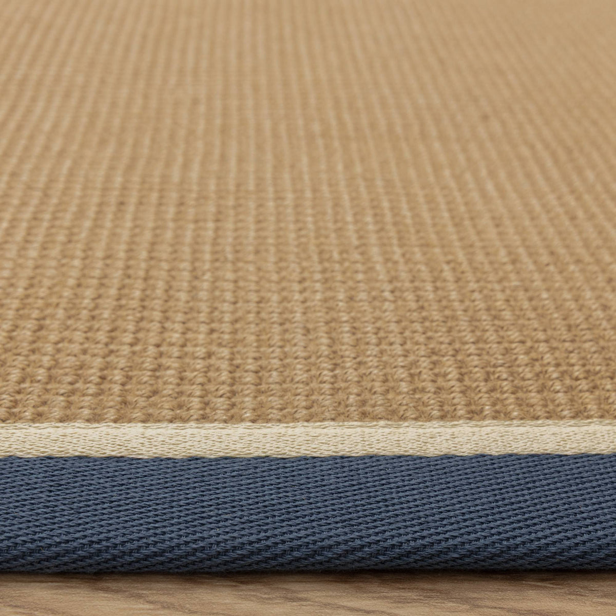 Vloerkleed Rugestiq Bordo bouclé donkerblauw crème – foto 8