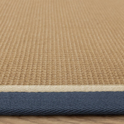 Vloerkleed Rugestiq Bordo bouclé donkerblauw crème – foto 8