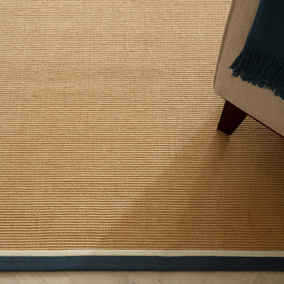 Vloerkleed Rugestiq Bordo bouclé donkerblauw crème – foto 3