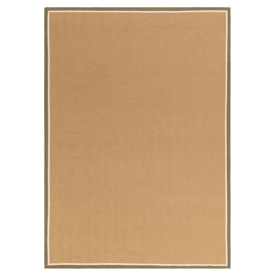 Vloerkleed Rugestiq Bordo visgraat Khaki crème – foto 1
