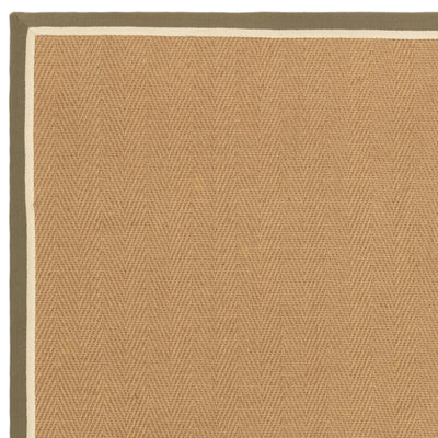 Vloerkleed Rugestiq Bordo visgraat Khaki crème – foto 5
