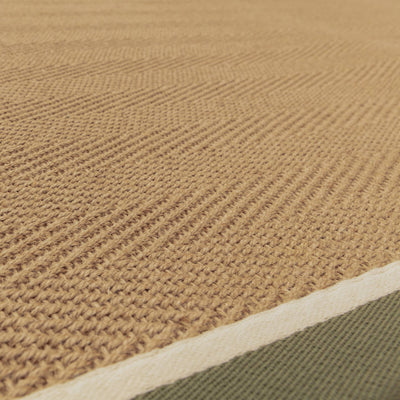 Vloerkleed Rugestiq Bordo visgraat Khaki crème – foto 7