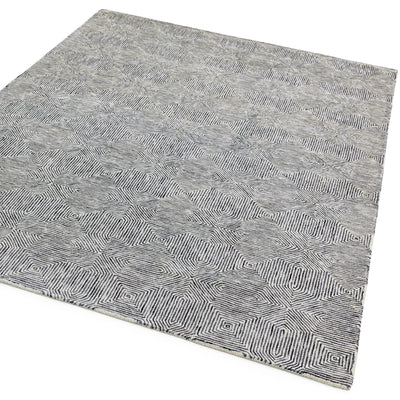 Laagpolig vloerkleed Easy Living Camden Rug Black White – leveranciersfoto